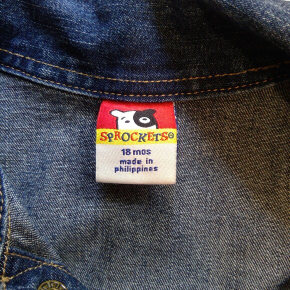 Sprockets Blue Jean Button-Up Jacket - Picture 6 of 8